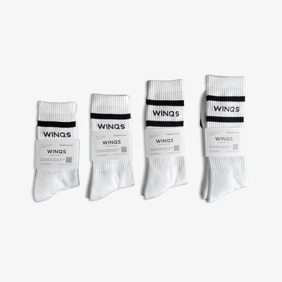Sports socks with organic cotton